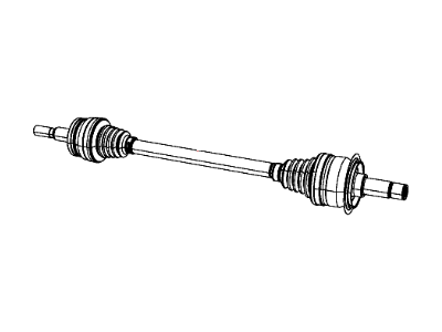 Jeep 68193667AC SHAFT Axle Half