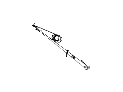 Jeep 1GE74XDVAB SEAT BELT Rear Outer