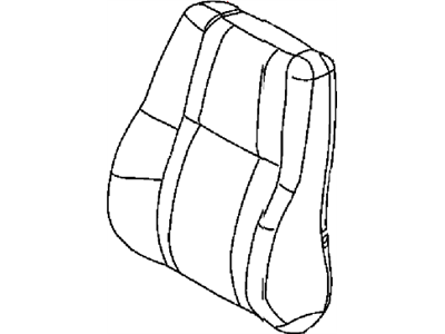 Jeep 5XT80DX9AA COVER Front Seat Back