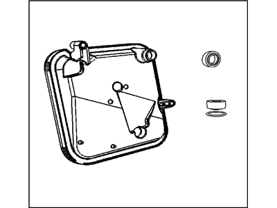Chrysler 5101917AB GASKET AND SEAL PACKAGE Valve Body