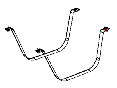 Mopar 52100334AE Strap Fuel Tank