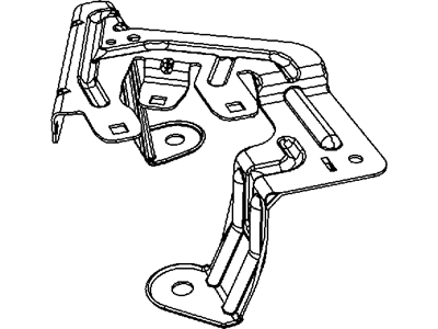 4692126AB Mopar Bracket Power Distribution Center Illustration 1 of 1