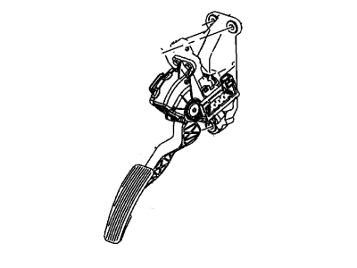 Mopar 4726004AB Pedal Accelerator