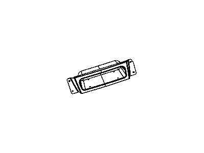 Mopar YM901DVAA Cubby Box Instrument Panel YM901DVAA Mopar Cubby Box Instrument Panel Illustration 1 of 1
