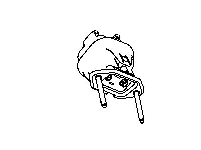 Dodge 68062142AG ENGINE MOUNT Right