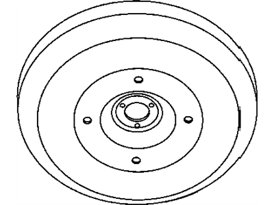Mopar 4721083AC Cover Spare Tire 4721083AC Mopar Cover Spare Tire Illustration 1 of 1