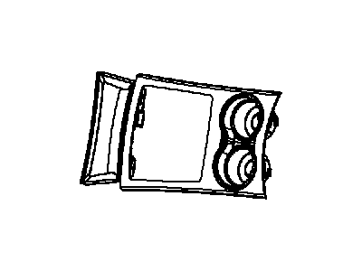 Dodge 1QE832X9AA BEZEL Console Shifter