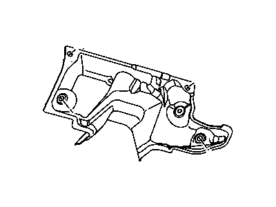 5155666AA Mopar Silencer Dash Panel Illustration 1 of 1