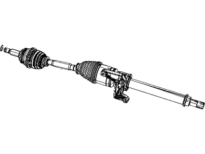 Jeep 5105649AE SHAFT Axle Half