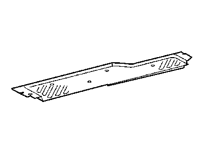 Mopar 5122814AA Pad Side Cargo Door Sill
