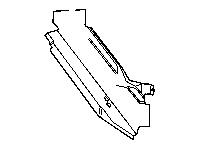 Jeep 55033349 Apron Reinforcement