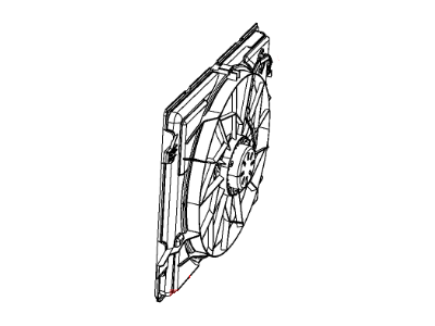 Mopar 52014787AB Fan Module Radiator Cooling