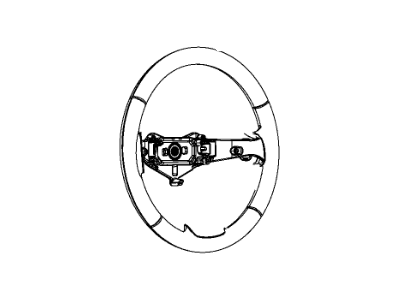 Dodge 1VN66DX9AA WHEEL Steering