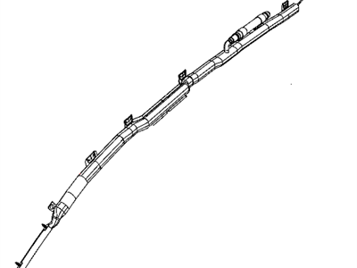 Dodge 5108008AE AIR BAG Side Curtain