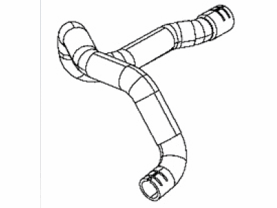 Jeep 68410360AC HOSE AND CLAMP Radiator Inlet