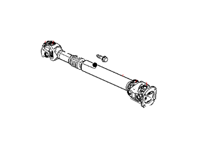 Dodge Ram 1500 Drive Shaft - 52123110AC