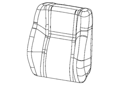 Dodge 5XZ30DX9AB COVER Front Seat Back