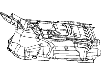 Mopar 55157488AB Shield Floor Pan