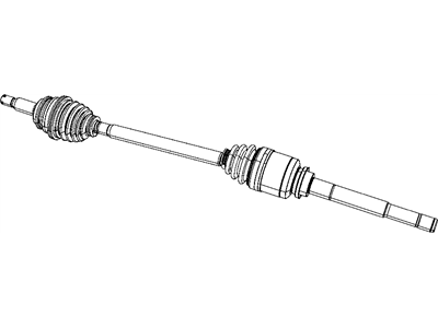 Jeep R5105772AG SHAFT Axle Half