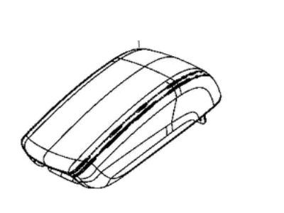 Jeep 5ZK071A3AB ARMREST Console