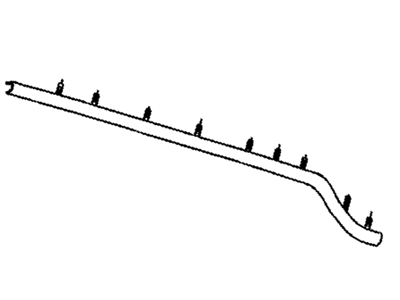 Mopar 55360341AC Seal Hood Mopar 55360341AC Seal Hood