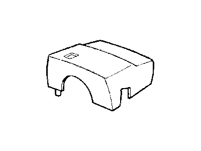 Chrysler DA66MAZ Upper Column Cover