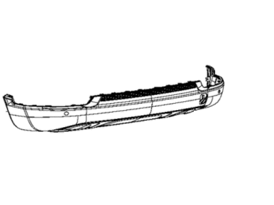 Jeep 68352662AB FASCIA Rear Lower