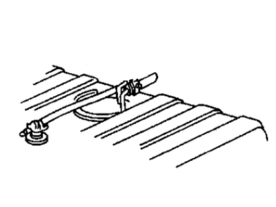 Mopar 4495795 Hose, W/Connector, Fuel Supply To Tank