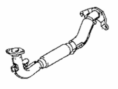 1994 Dodge Colt Exhaust Pipe - MB925455