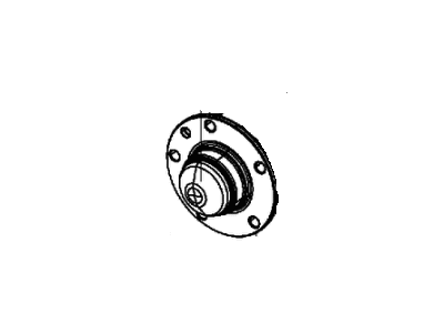 Dodge 2AMVH150AA HUB AND BEARING Brake