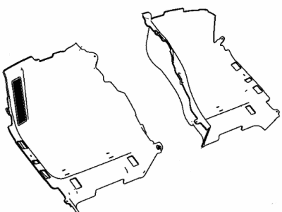 Dodge 6DB05DX9AB CARPET Front Floor