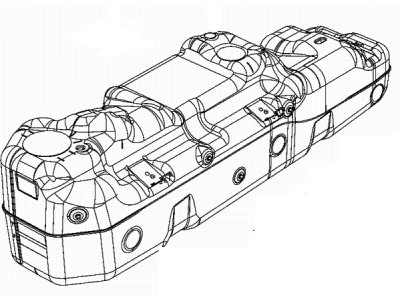 Ram 68518028AA TANK Fuel