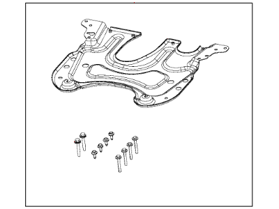 Jeep 82214109 SKID PLATE Power Steering