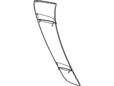 Dodge 1MA40TZZAC SPOILER Rear