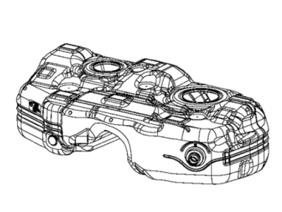 Jeep Cherokee Fuel Tank - 68405988AB