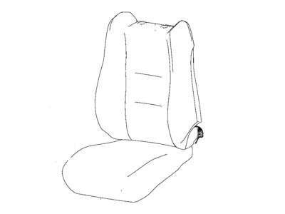 Jeep 6VE22LT5AB COVER Front Seat Cushion