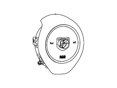 Dodge 5VT61DX9AA AIR BAG Driver