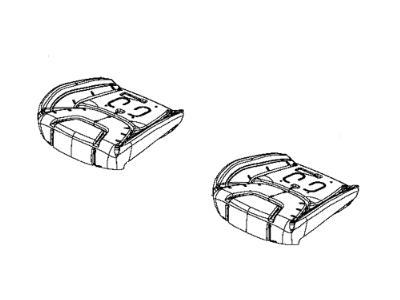 Jeep 68280923AA FOAM Seat Cushion