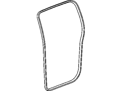Mopar 55359712AE Seal Rear Door