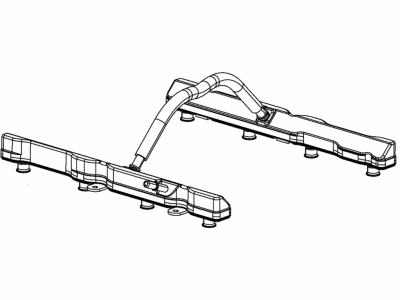Mopar 53010893AA Rail Fuel Complete With Pressure Sensor