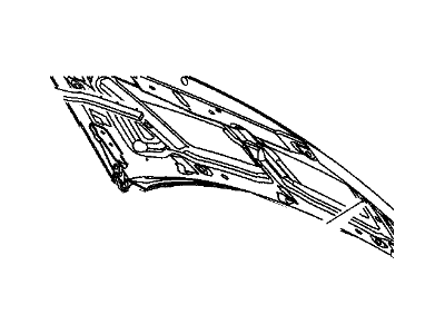 Mopar 5074140AF Hood