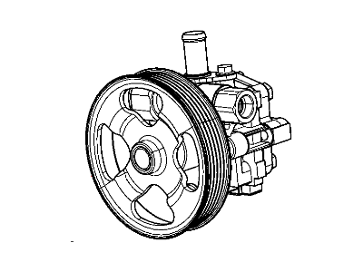 Dodge 5154355AA PUMP Power Steering