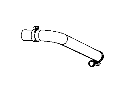 Mopar 5278201AC Hose Radiator Inlet