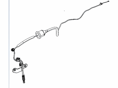 Chrysler 68066474AE RELEASE Auto Trans Shifter