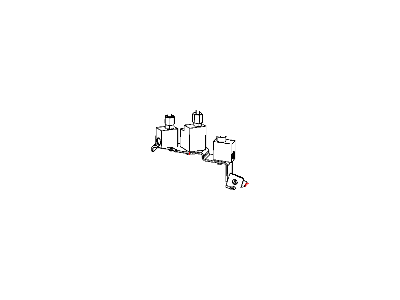 Dodge 52013169AI TUBE Brake HCU To Junction Block Left