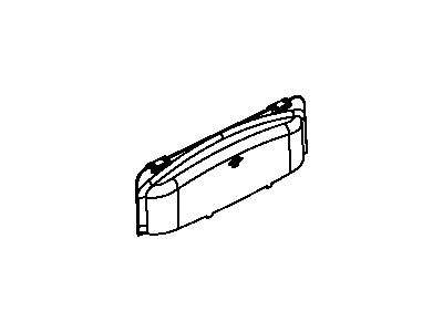 Mopar 5LC38DX9AD Cover Cargo Area Tray