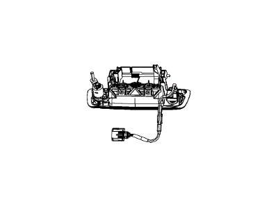 Mopar 56038978AF Camera Rearview