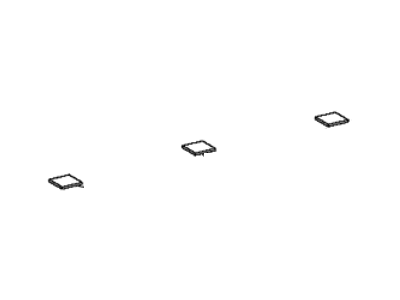 Jeep 68237680AA VELCRO STRIP Sunroof Frame Loop Sunroof Frame