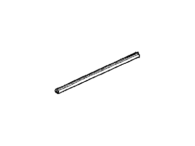 Mopar 4724780AD Weatherstrip, Front Door Belt