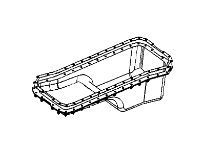 Dodge 5003694AB GASKET Oil Pan